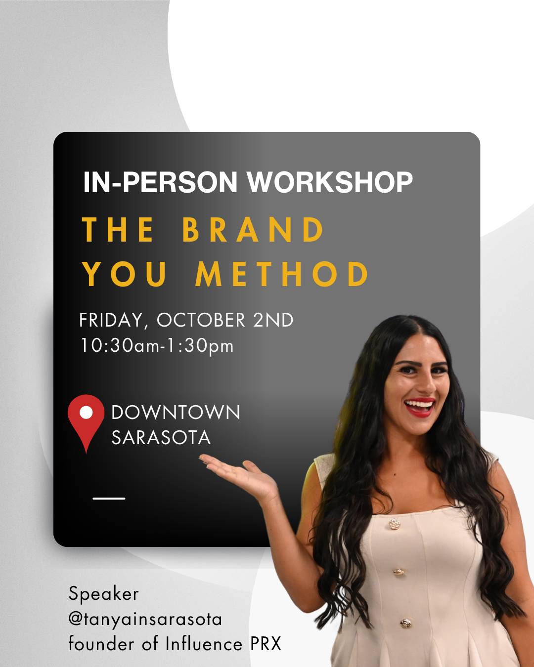 IN-PERSON: The Brand-You Method - A Personal Brand Instagram Workshop